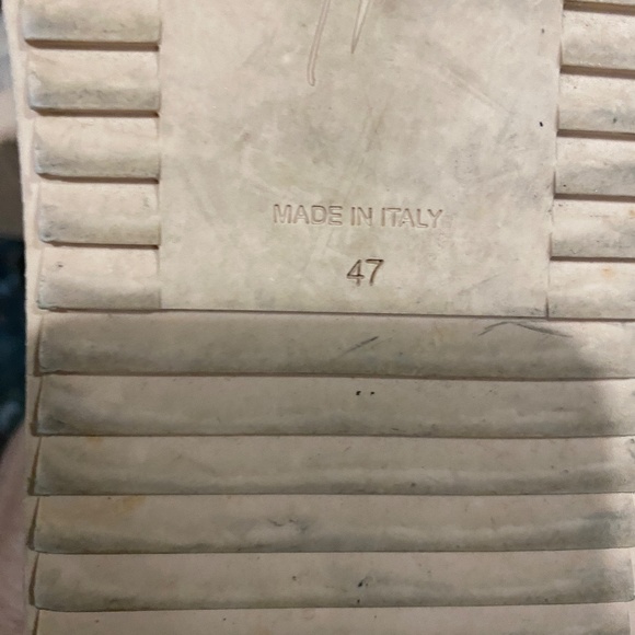 Giuseppe Zanotti Coby Leather Trainer (Size: 47, Color: Dusty Pink) - Picture 10 of 10